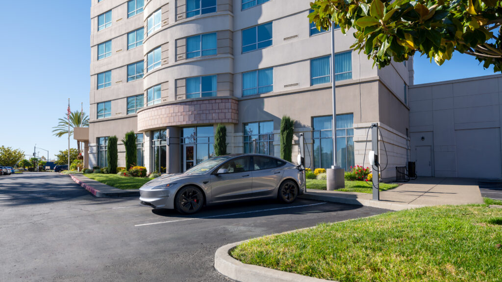 Tesla EV chargers